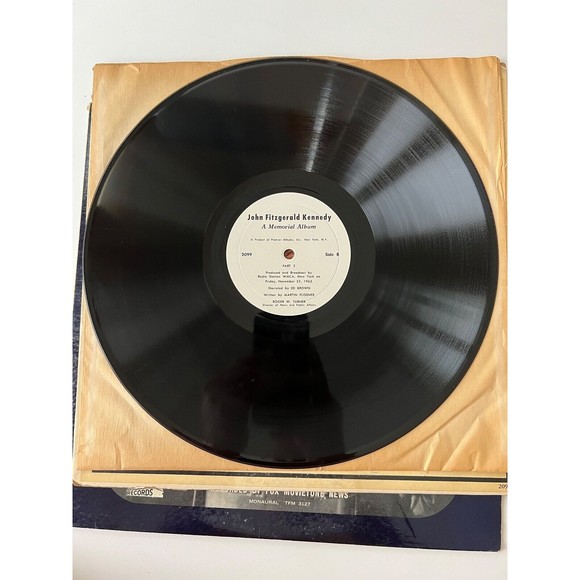 John F Kennedy JFK Memorial Album / The Presidential Years 1960-1963 LP Lot VG+ - Picture 5 of 7